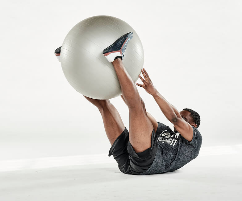 Swiss Ball Exercises To Target Your Abs Men s Fitness UK