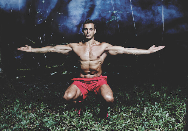 Richard Schrivener Men's Fitness cover model