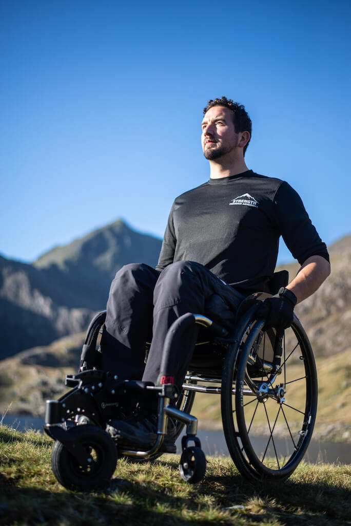 Darren Edwards disabled adventurer