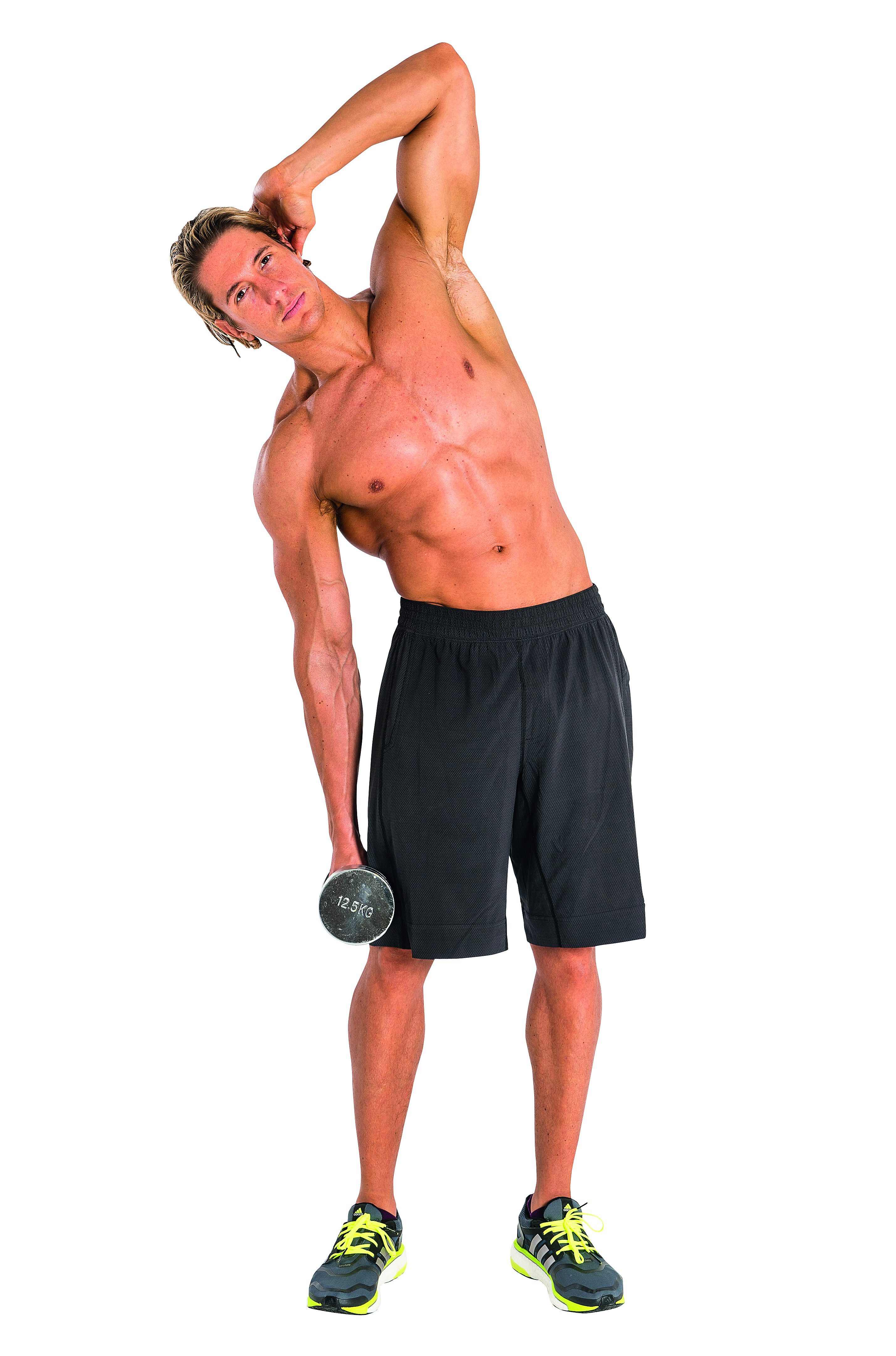 One dumbbell ab cheap workout