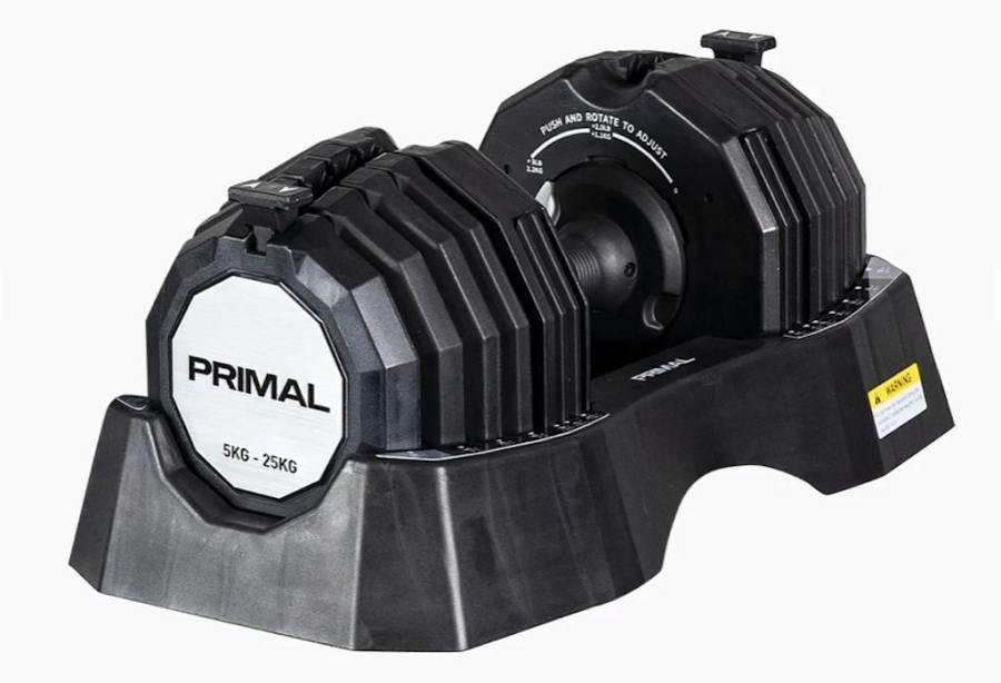 Primal Strength Personal Series 25kg Dumbbells With Stand