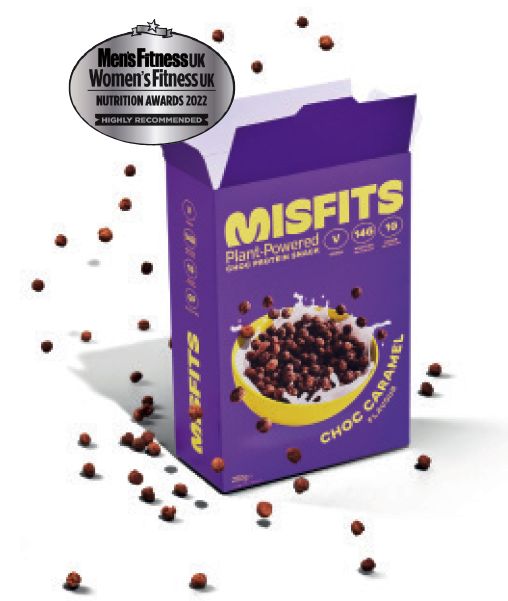 misfits protein cereal men's fitness and women's fitness nutrition awards results 2022