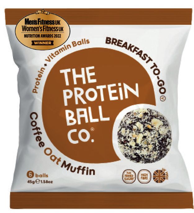 the protein ball co oat muffin