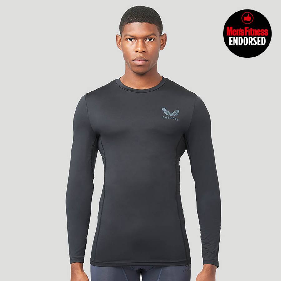 A man wearing the Castore compression top