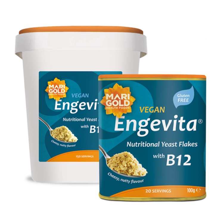 Packets of Engevita Vitamin B12