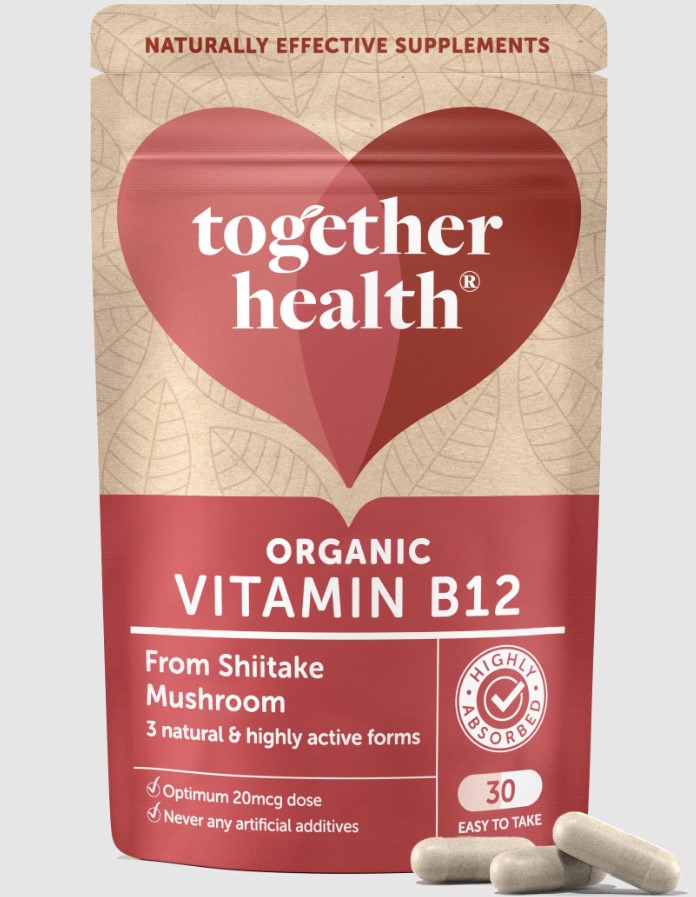 Packet of Together Health vitamin B12