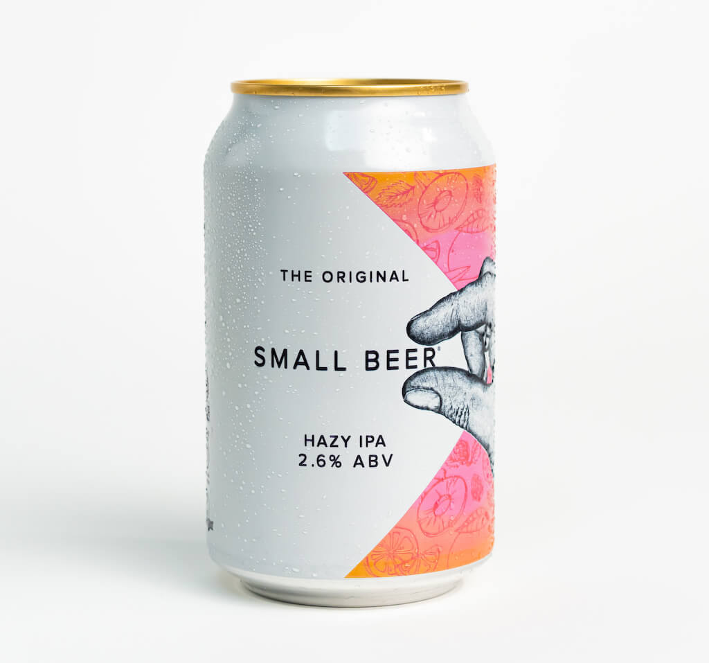 One of the best low-calorie beers: the Small Beer Hazy IPA