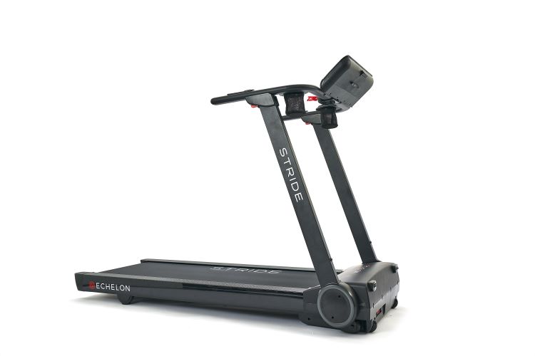A side-on view of the Echelon Stride treadmill
