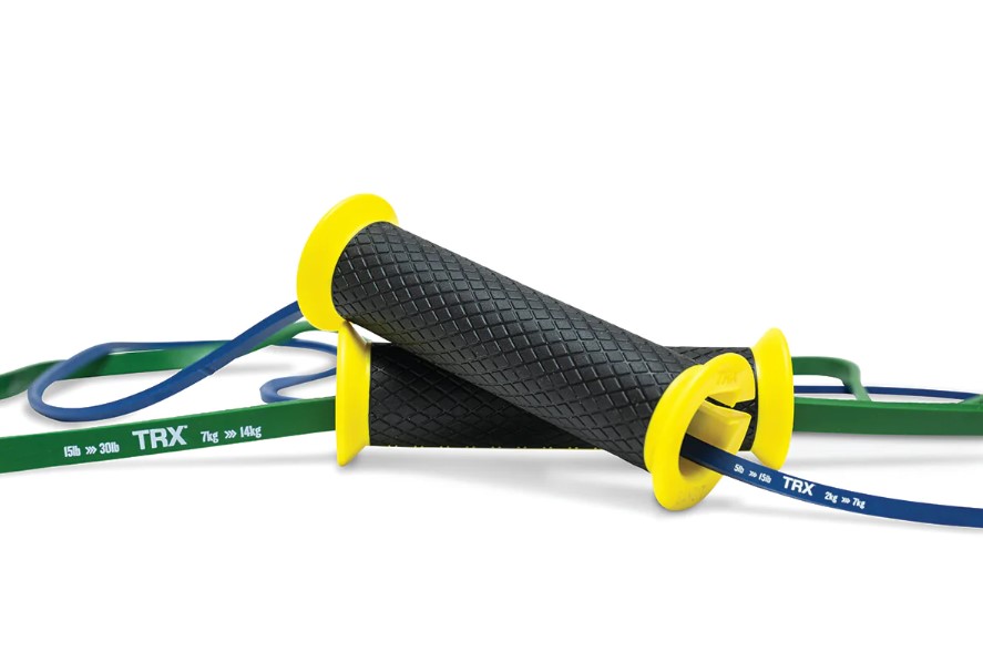 Product shot of a TRX resistance band