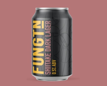 Product shot of Fungtn Shiitake Dark Lager can