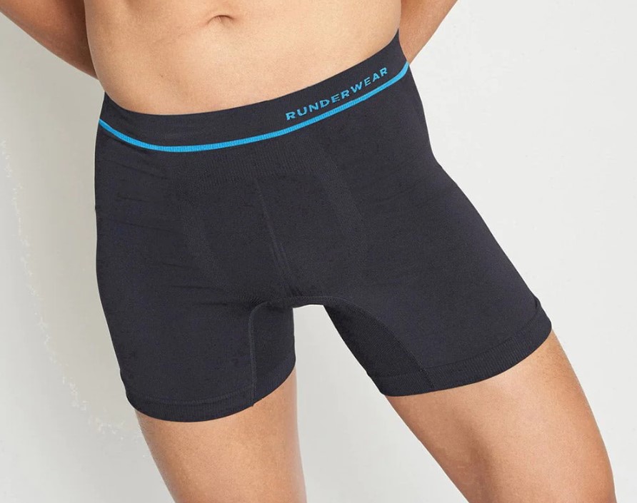 Product shot of Runderwear Running Boxers, some of the best moisture-wicking underwear