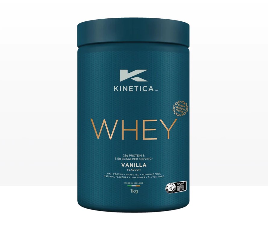 Product shot of Kinetica whey 