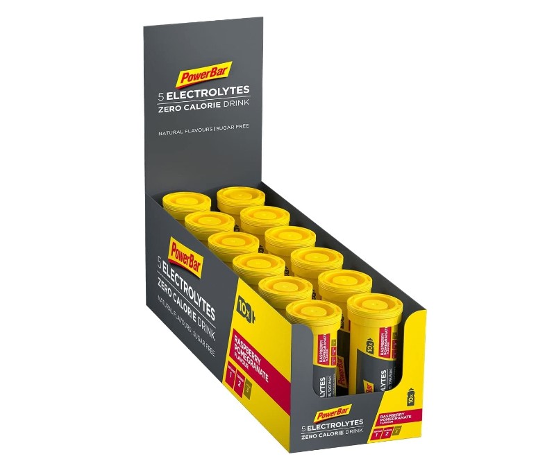 Product shot of Powerbar 5 Electrolyte tablets