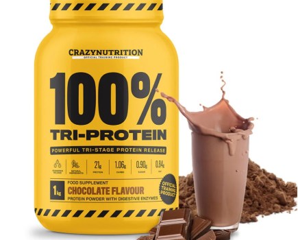 Crazy Nutrition 100% Tri-Protein