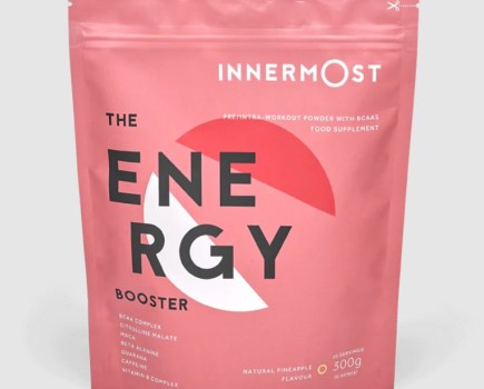 Product shot of a pack of Innermost Energy Booster