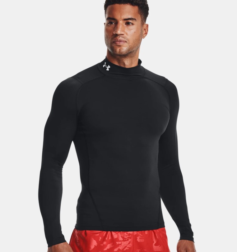 Product shot of an Under Armour compression top