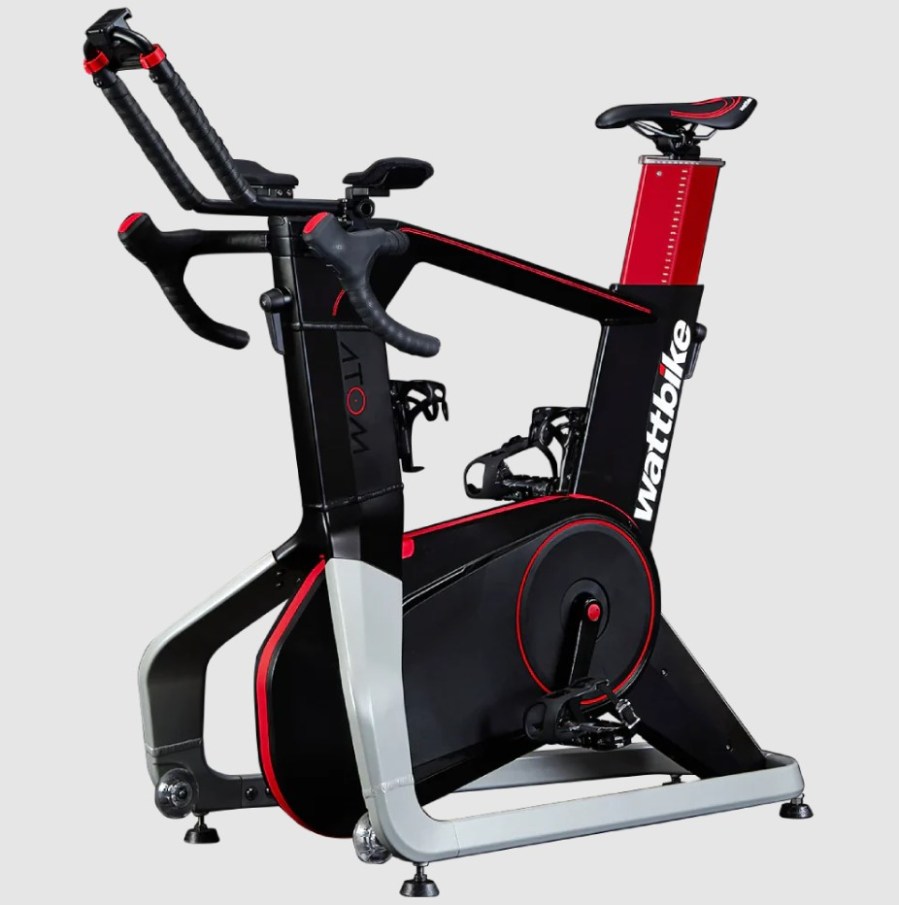 Product shot of an indoor exercise bike