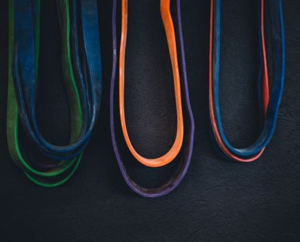A collection of resistance bands
