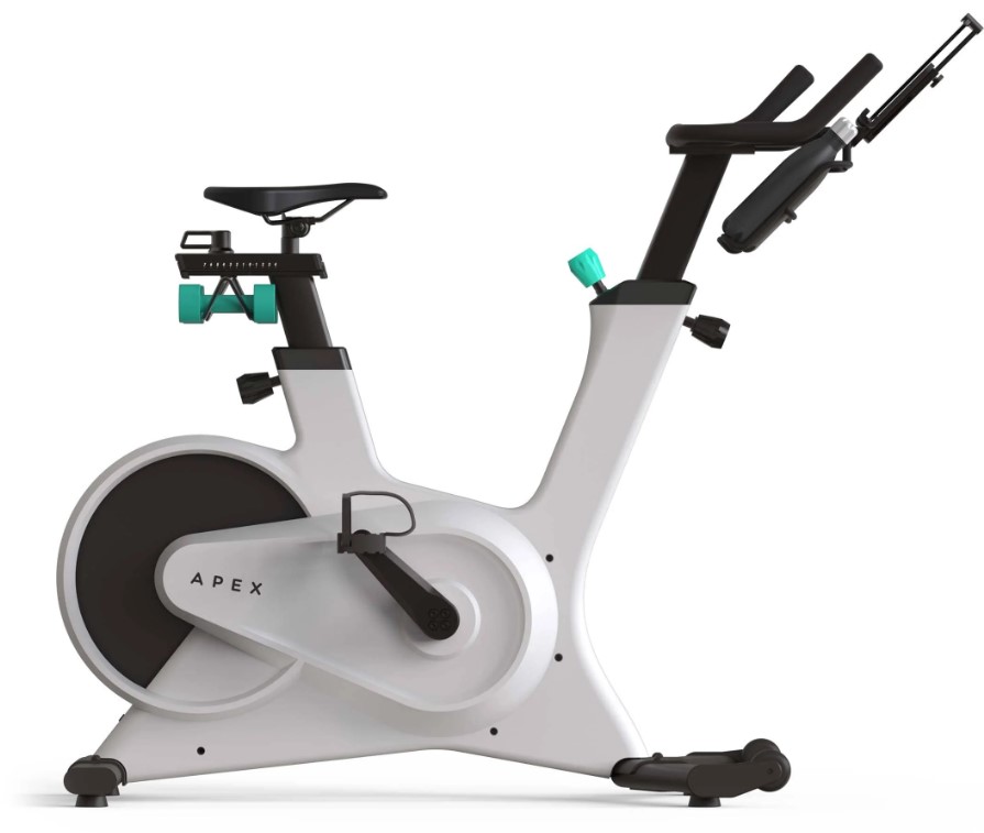 Product shot of an Apex exercise bike