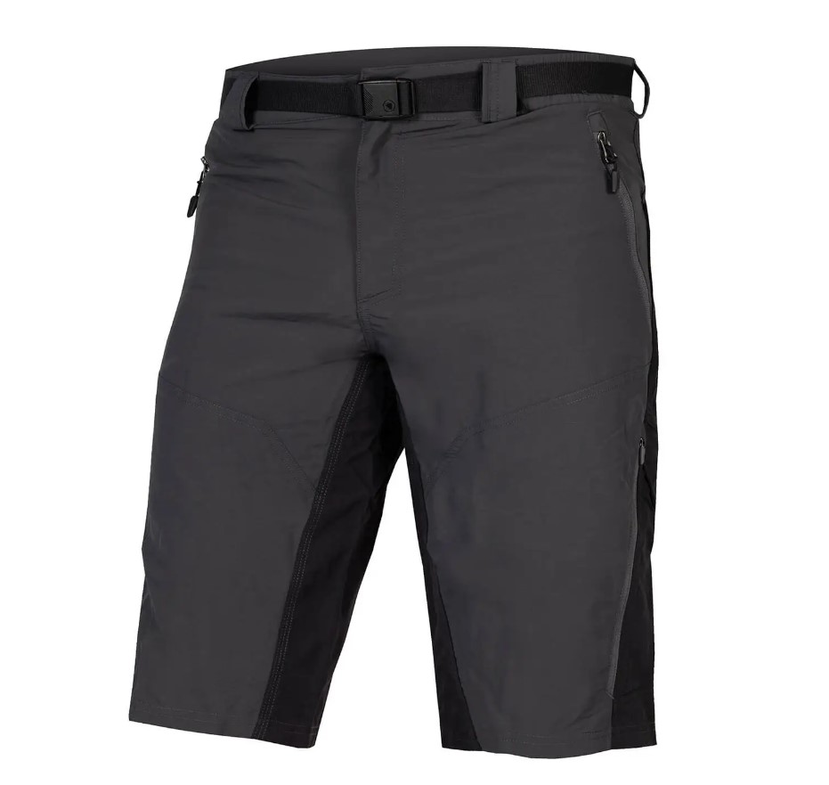 Product shot of a pair of Endura mountain bike cycling shorts