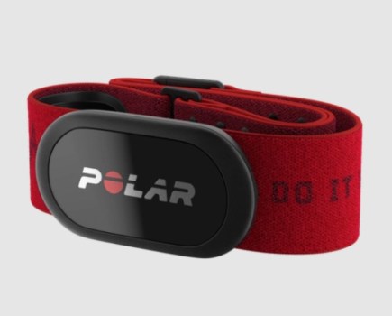 Product shot of Polar heart rate monitor