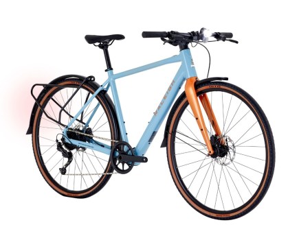 Product shot of raleigh trace e-bike