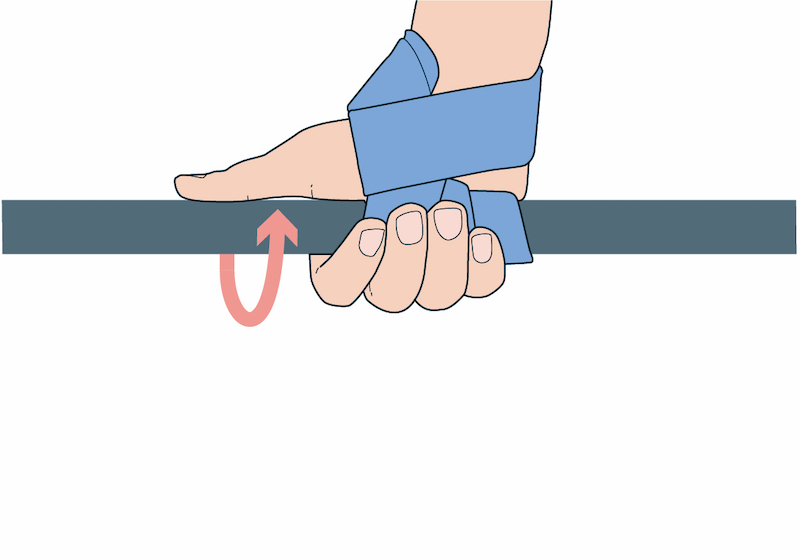 Illustrated guide to using lifting straps