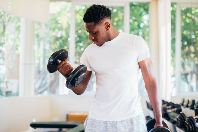Build Bigger Arms At Home With This Dumbbell Workout