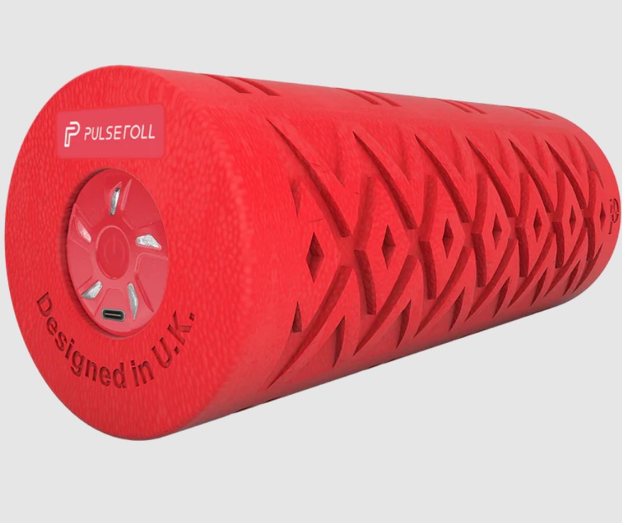 Product shot of a Pulseroll Vyb Pro foam roller