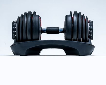 Profile of an adjustable dumbbell