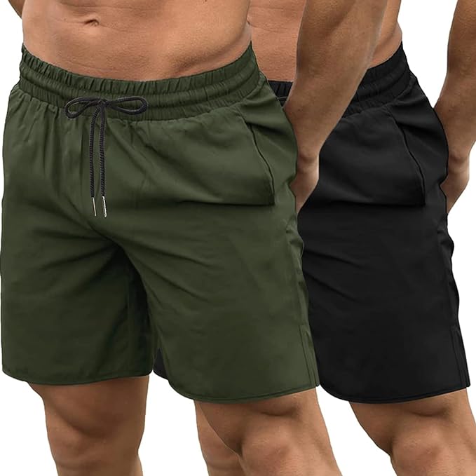 COOFANDY 2 Pack Gym Shorts