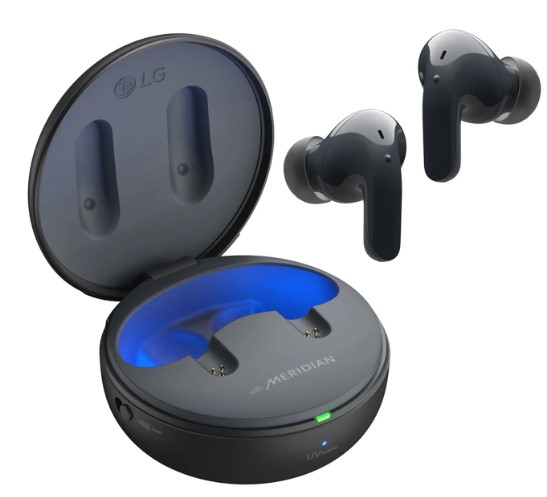 Product shot of LG earphones