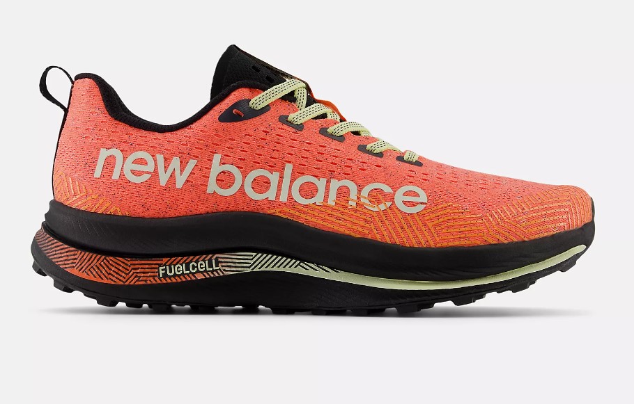 Product shot of New Balance trail running shoe