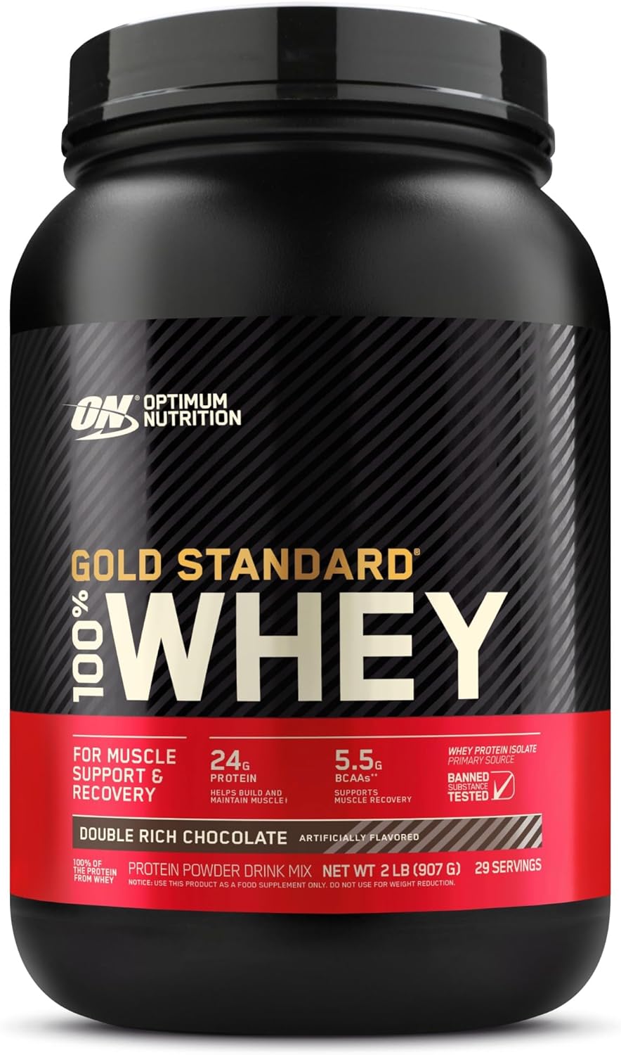 Optimum Nutrition Gold Standard 100% Whey Protein, 2lb