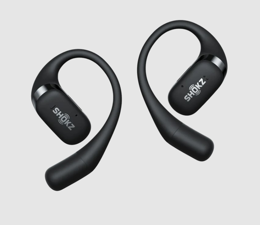 Product shot of Shokz sports headphones