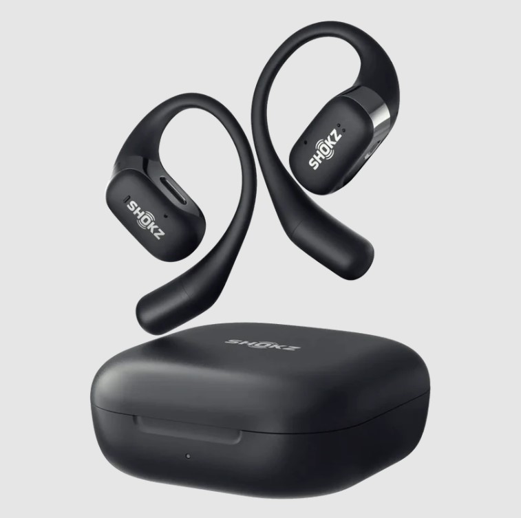 Product shot of Shokz headphones