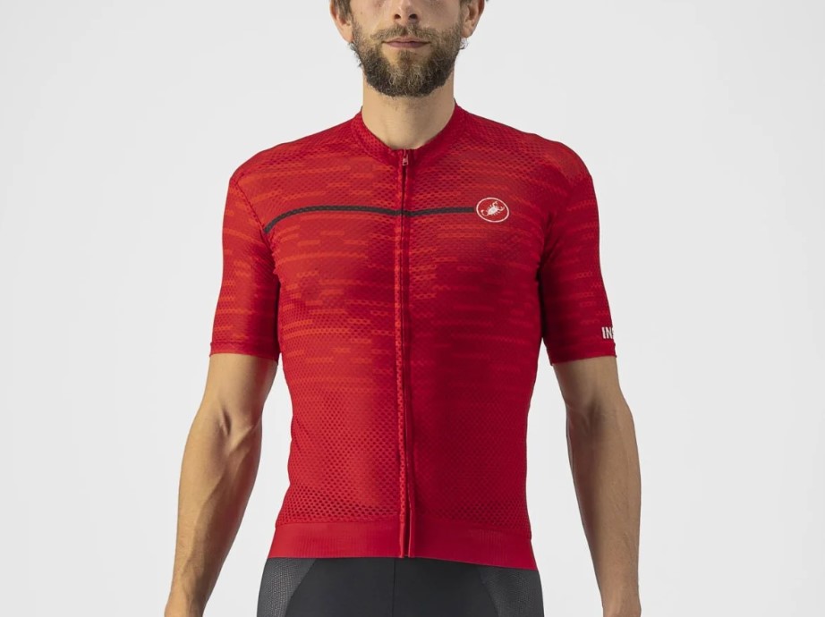 Product shot of Castelli cycling jersey