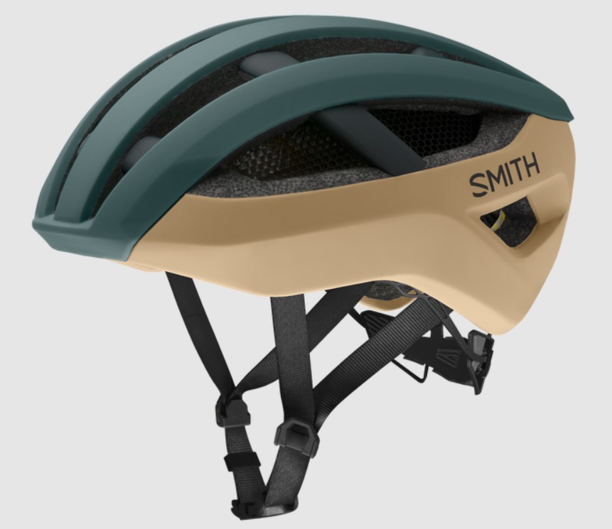 Product shot of a Smith cycling helmet
