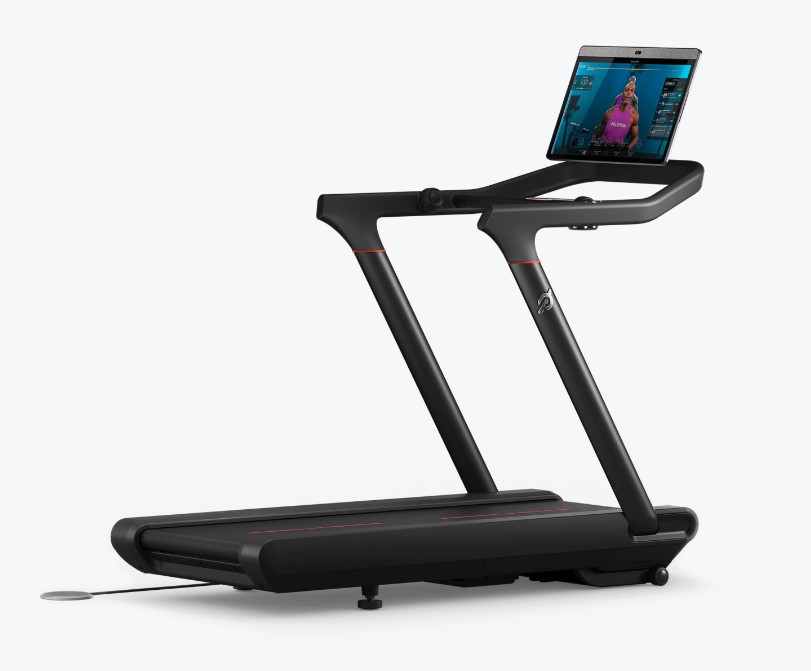 Product shot of a treadmill