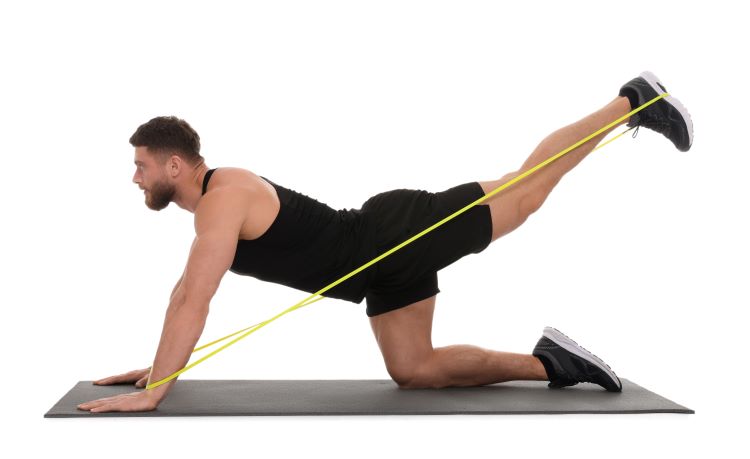 Resistance Band Leg Exercises while Standing - PhysioFit Health