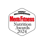Men's Fitness Nutrition Awards Highly Recommended badge