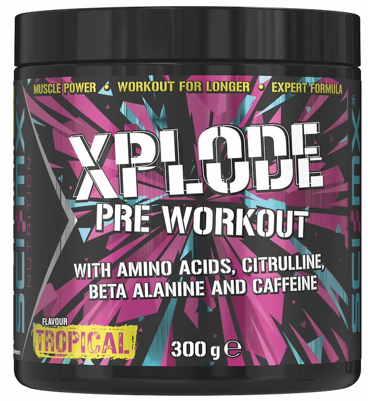 SCI-MX X-Plode Pre-Workout for the Men's Fitness Nutrition Awards 2024