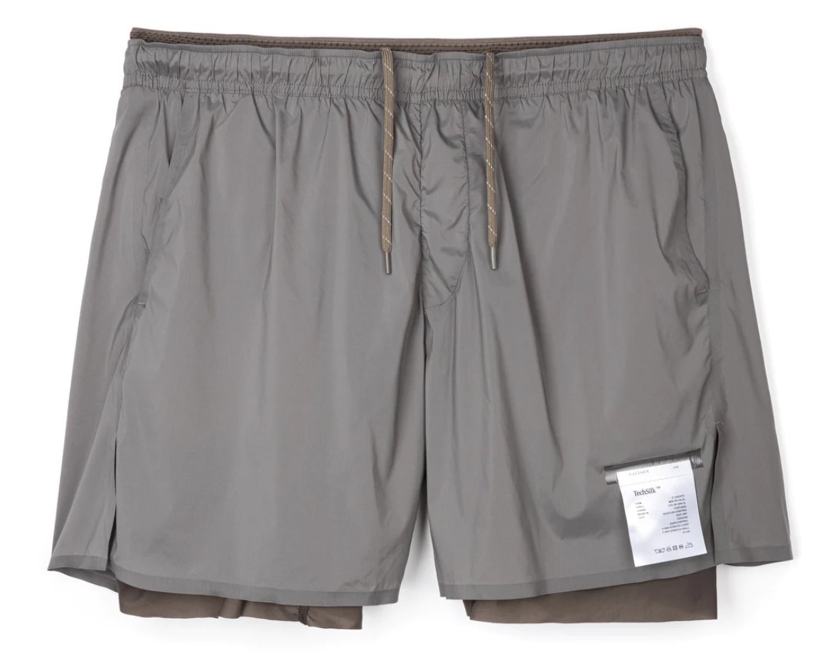 Product shot of running shorts