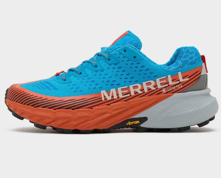 Product shot of Merrell off-road shoes