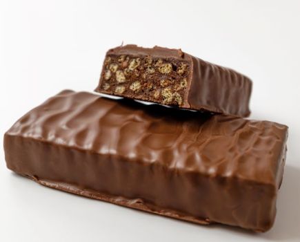 Close-up of protein bars