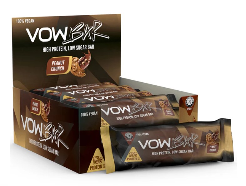 Product shot of protein bar box