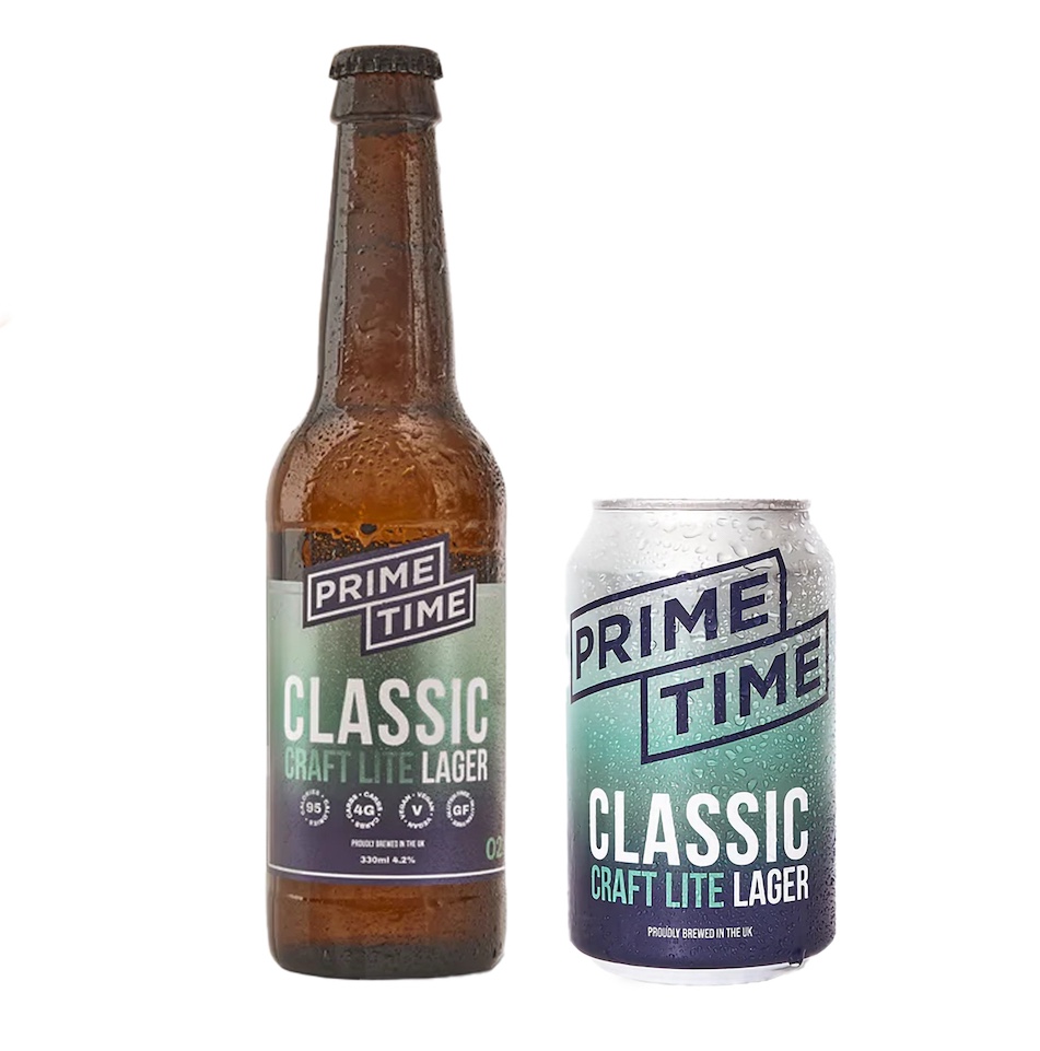 Prime Time Classic Lager low-calorie beers