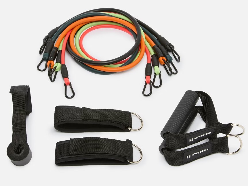 Product shot of a resistance band set