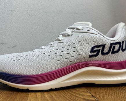 Tester's image of a Sudu running shoe