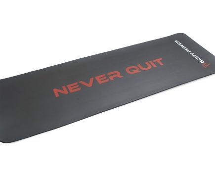 Body Power Never Quit exercise mat